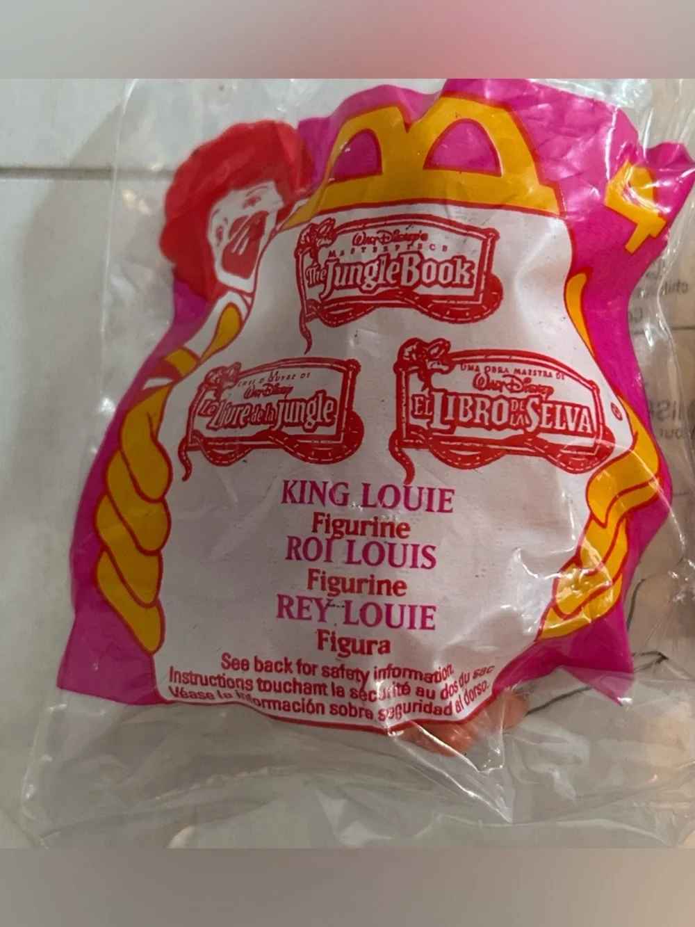 NIP NWT Vintage 1997 Jungle Book McDonalds Happy Meal Toys #4,6